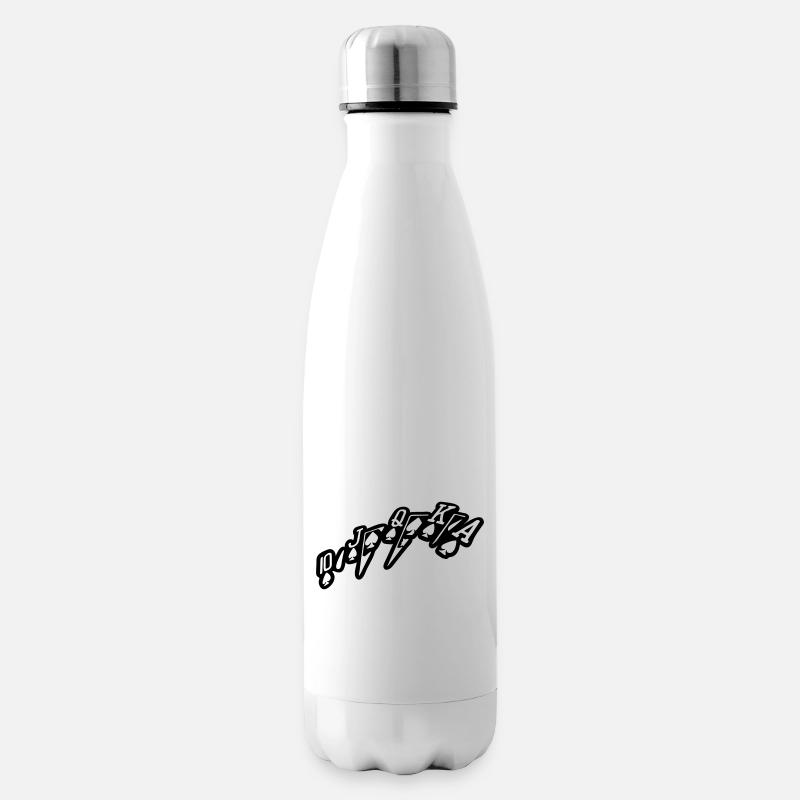 royal flush - Insulated Water Bottle - white