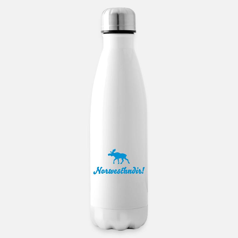 Norweschndir! - Isolierflasche - Weiß