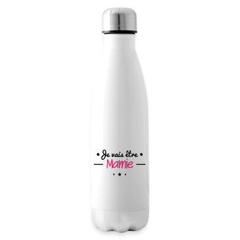 future mamie, Bientôt grand-mère - Bouteille isotherme - blanc - Droite