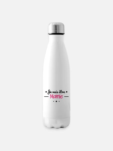 Zukunft Großmutter, Großmutter Bald - Isolierflasche - Weiß