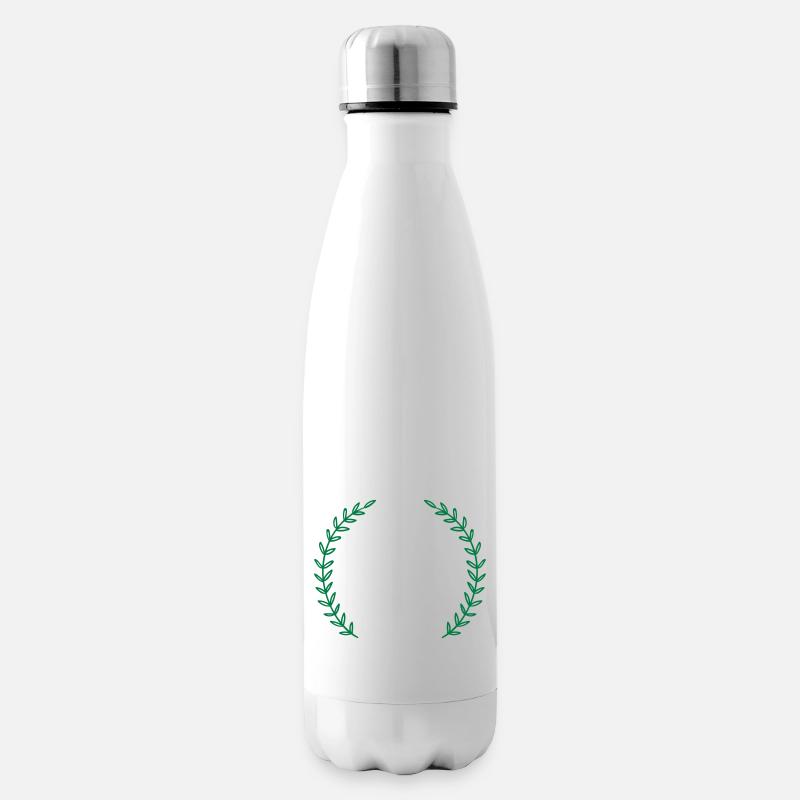 Krone - Isolierflasche - Weiß