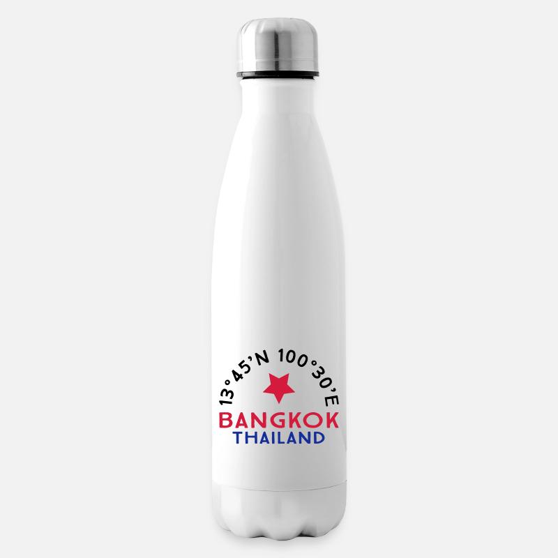 Bangkok - Bouteille isotherme - blanc