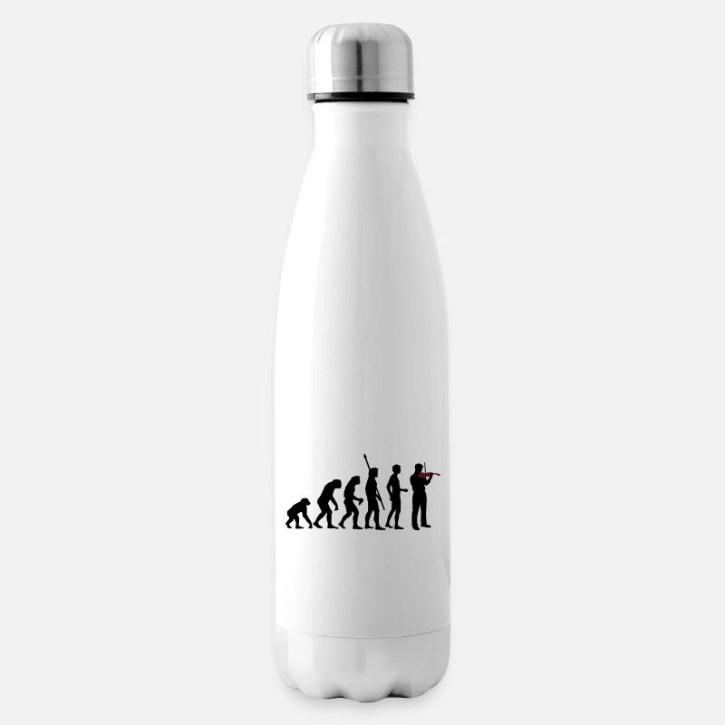 evolution_geiger - Bouteille isotherme - blanc