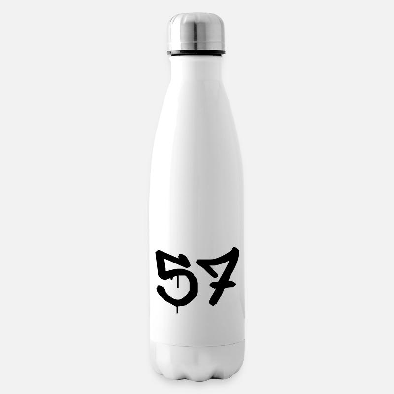 Graffiti: 57 - Bouteille isotherme - blanc