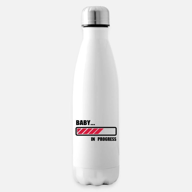 Baby loading - Bouteille isotherme - blanc