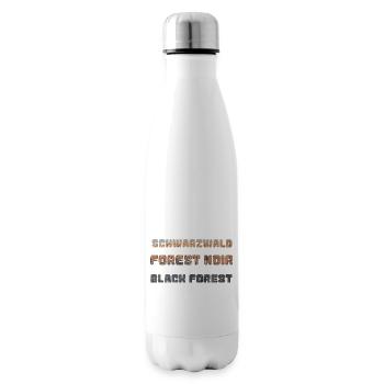 Schwarzwald - Isolierflasche - Weiß - Rechts