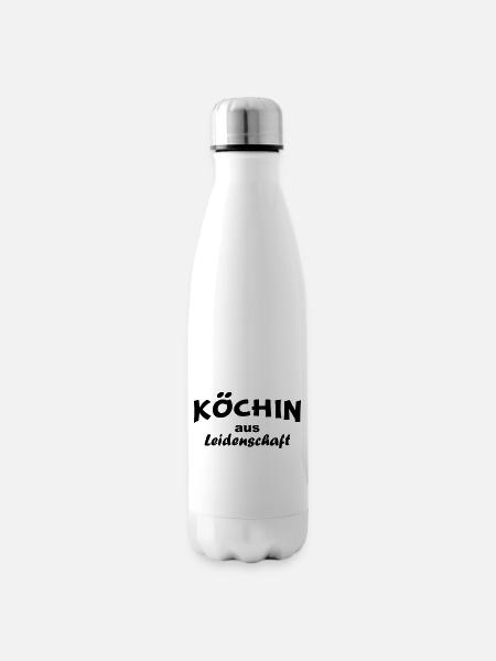 Köchin aus Leidenschaft - Isolierflasche - Weiß