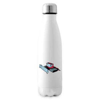 Pistenraupe - Isolierflasche - Weiß - Rechts