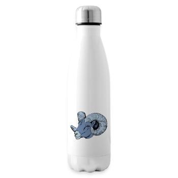 Aries - Widder - Insulated Water Bottle - white - Right