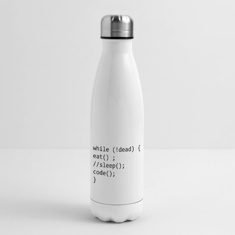 Code Admin Informatique Nerd Programmation Bouteille isotherme