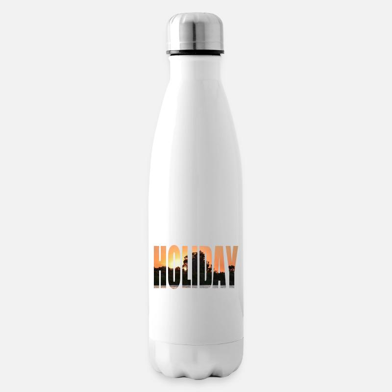 Feiertag - Isolierflasche - Weiß
