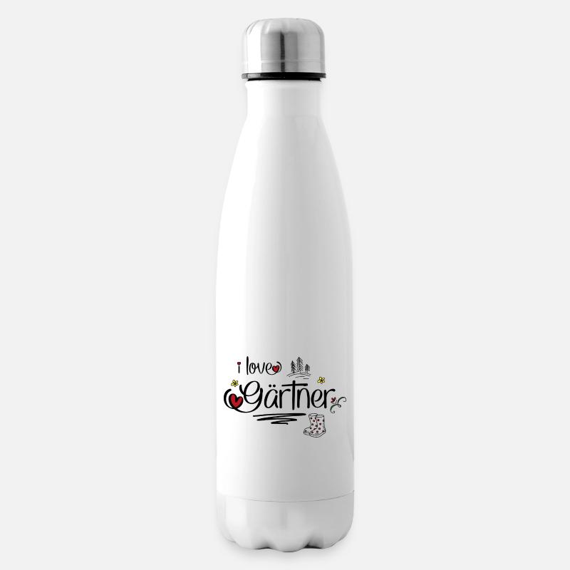 Gärtner - Isolierflasche - Weiß