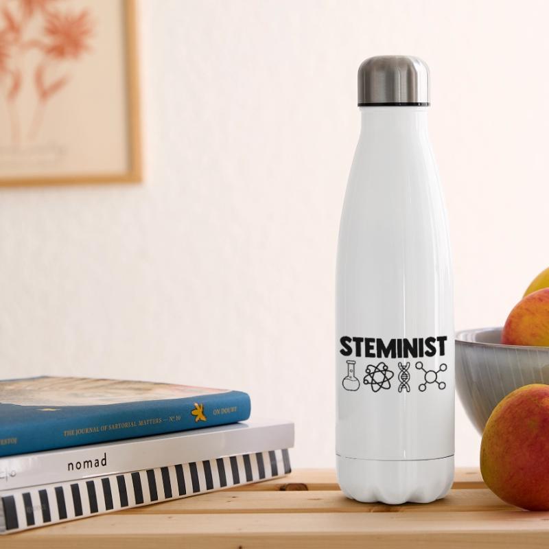 Steminist Software Developer Coder Nerd Conmputer Isolierflasche