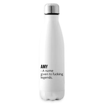 Amy un nom donné à Fucking Legends - Bouteille isotherme - blanc - Droite