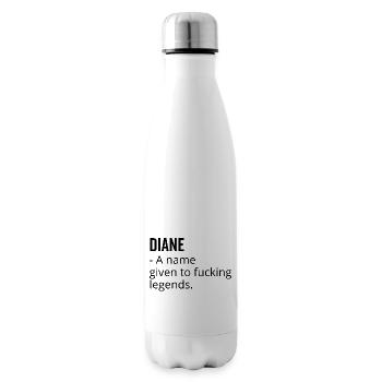Diane un nom donné à Fucking Legends - Bouteille isotherme - blanc - Droite