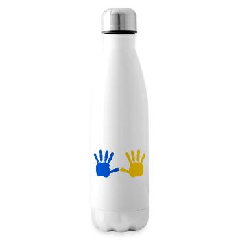 Ukraine - Insulated Water Bottle - white - Right