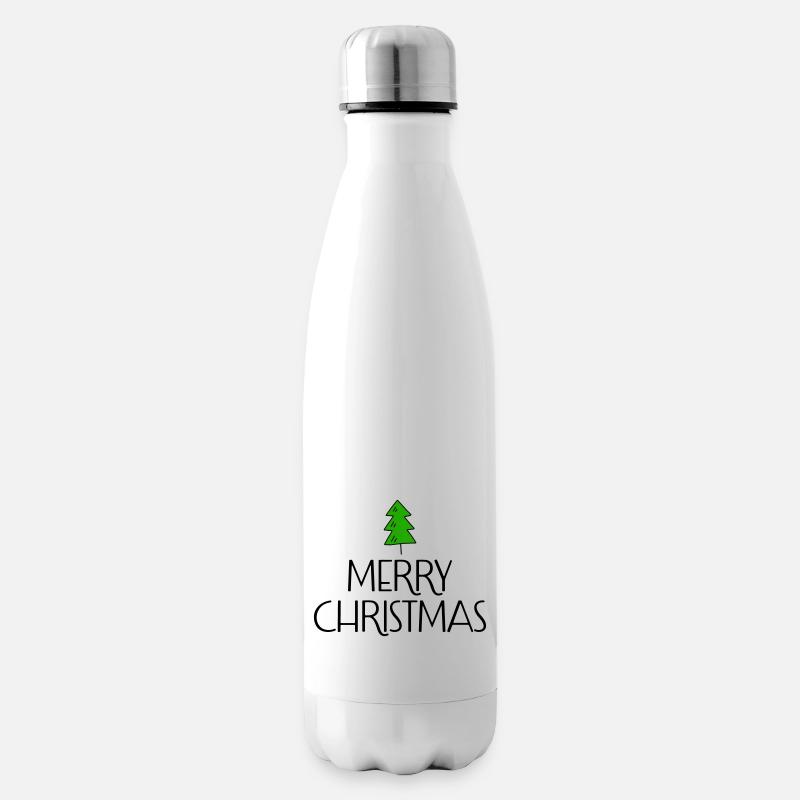 Weihnachten - Isolierflasche - Weiß