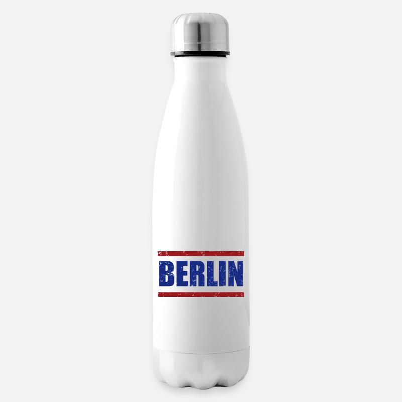 Berlin - Isolierflasche - Weiß