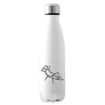 Cool man - Bouteille isotherme - blanc - Droite