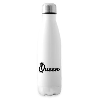 Queen - Insulated Water Bottle - white - Right