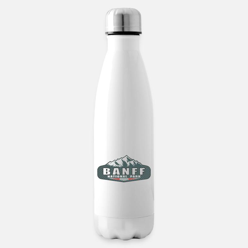 Banff-Nationalpark - Isolierflasche - Weiß