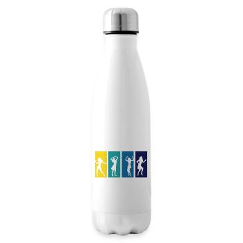 Dancing Dance Music - Isolierflasche - Weiß - Rechts