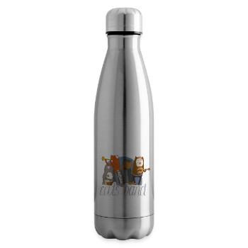 Katzen spielen Musik - Isolierflasche - Lightsilver - Rechts