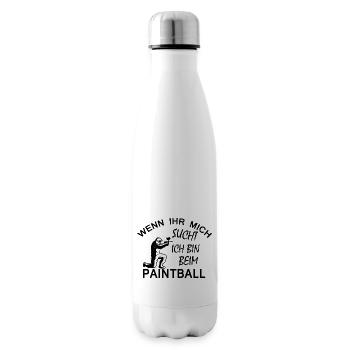 Paintball Airsoft - Isolierflasche - Weiß - Rechts