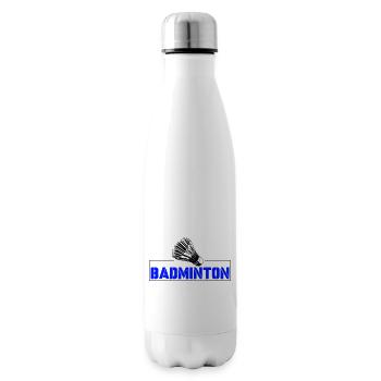 Badminton - Insulated Water Bottle - white - Right