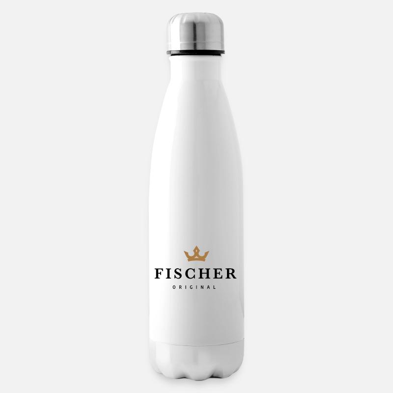 Fischer - Isolierflasche - Weiß