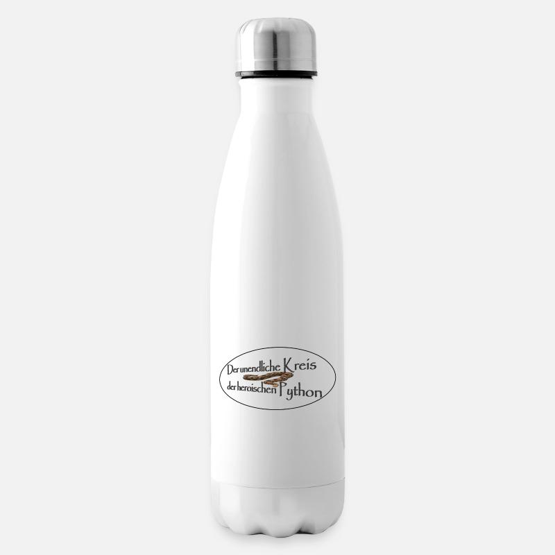 Der unendliche Kreis 2 - Isolierflasche - Weiß