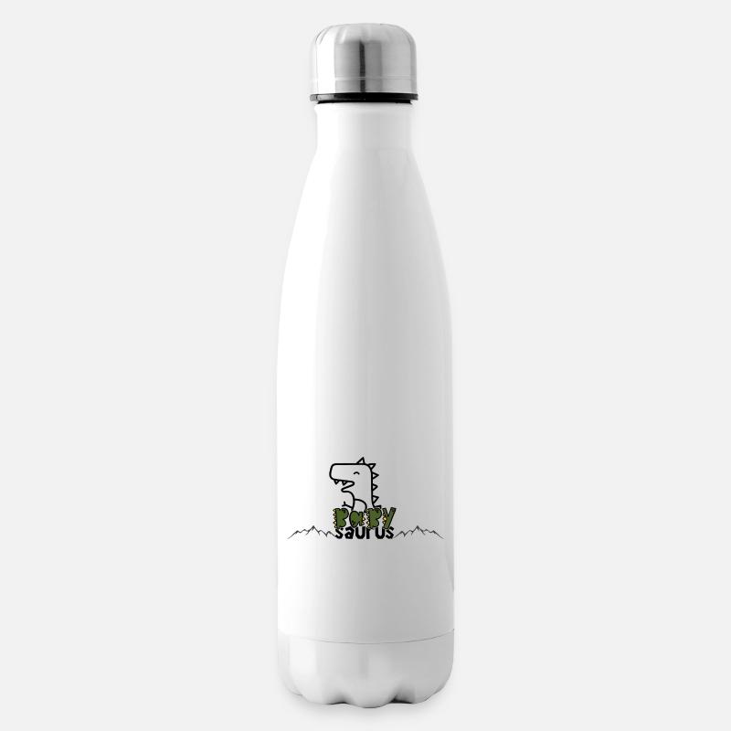 Dino02 - Isolierflasche - Weiß