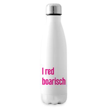 I red boarisch - Isolierflasche - Weiß - Rechts
