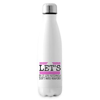 Pride Present Idea Mouvement pour la paix des enfants - Bouteille isotherme - blanc - Droite