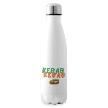 Kebab Kebab - Insulated Water Bottle - white - Right