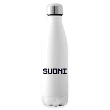 SUOMI Finlande - Bouteille isotherme - blanc - Droite