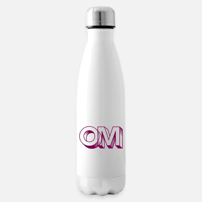 OM - Bouteille isotherme - blanc