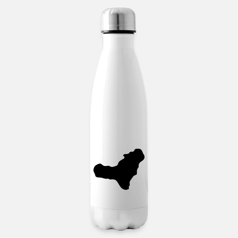 El Hierro - Insulated Water Bottle - white