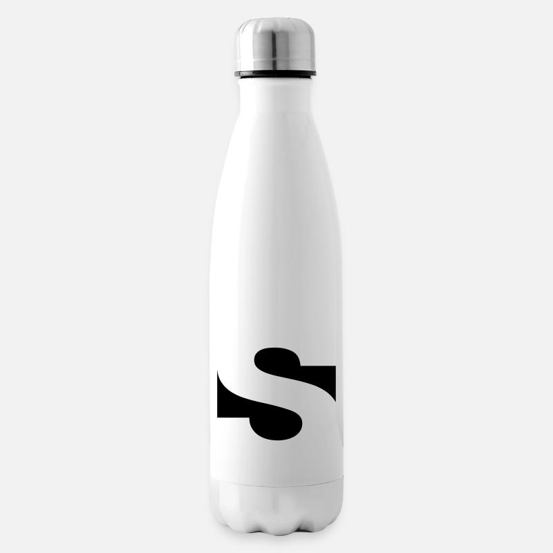 negative s - Isolierflasche - Weiß