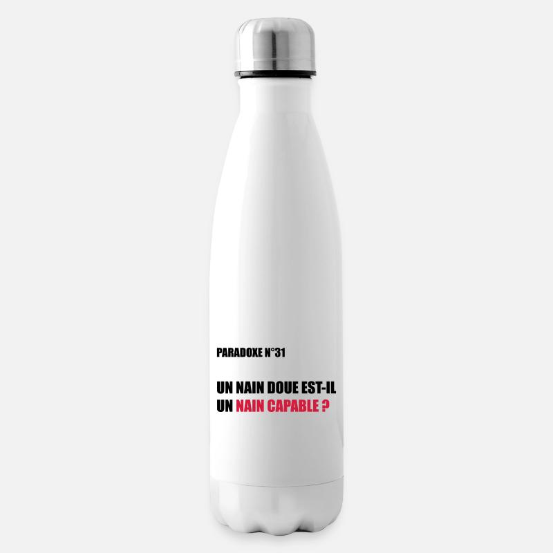 PARADOXE nain - Bouteille isotherme - blanc