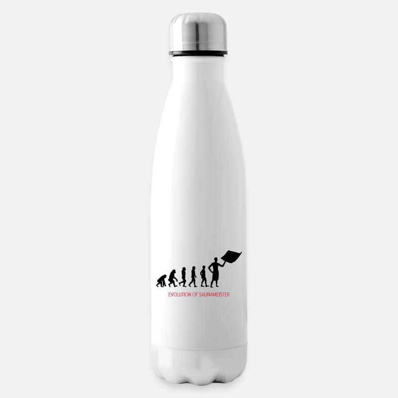 evolution of saunameister - Isolierflasche - Weiß