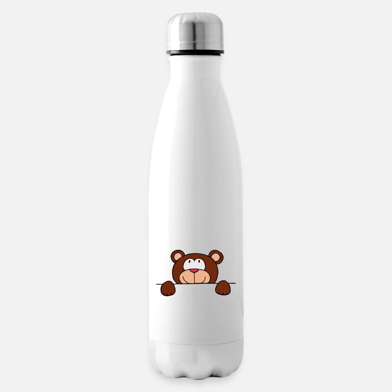 Teddy - Isolierflasche - Weiß