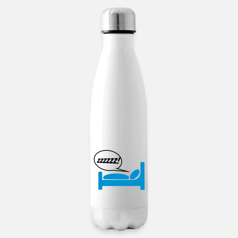 ronfler - Bouteille isotherme - blanc
