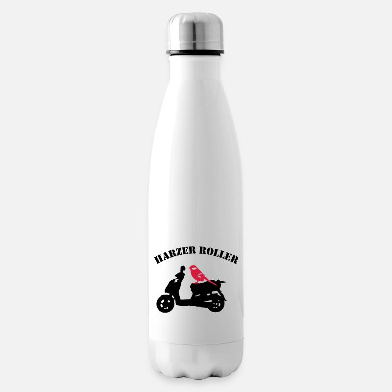 Harzer Roller - Isolierflasche - Weiß