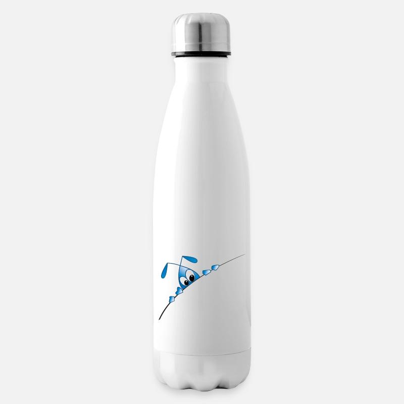 snoopy ant - Insulated Water Bottle - white