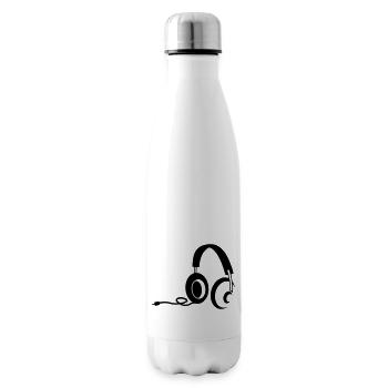 headphones - Insulated Water Bottle - white - Right