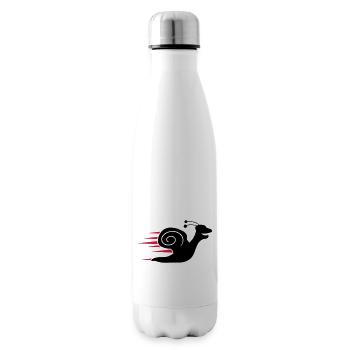 Fast Snail - Isolierflasche - Weiß - Rechts