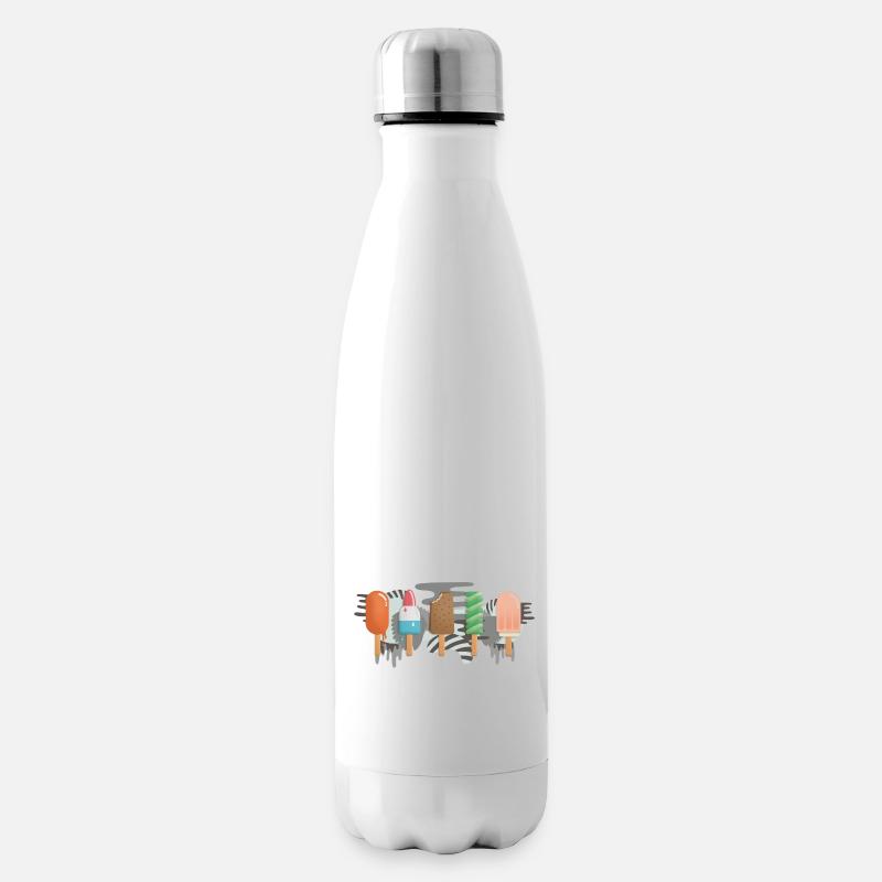 Eis am Stiel - Isolierflasche - Weiß