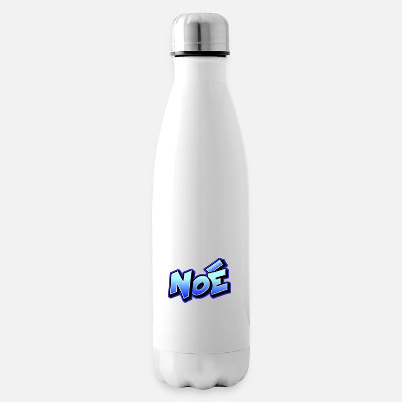 Graffiti name noé - Isolierflasche - Weiß
