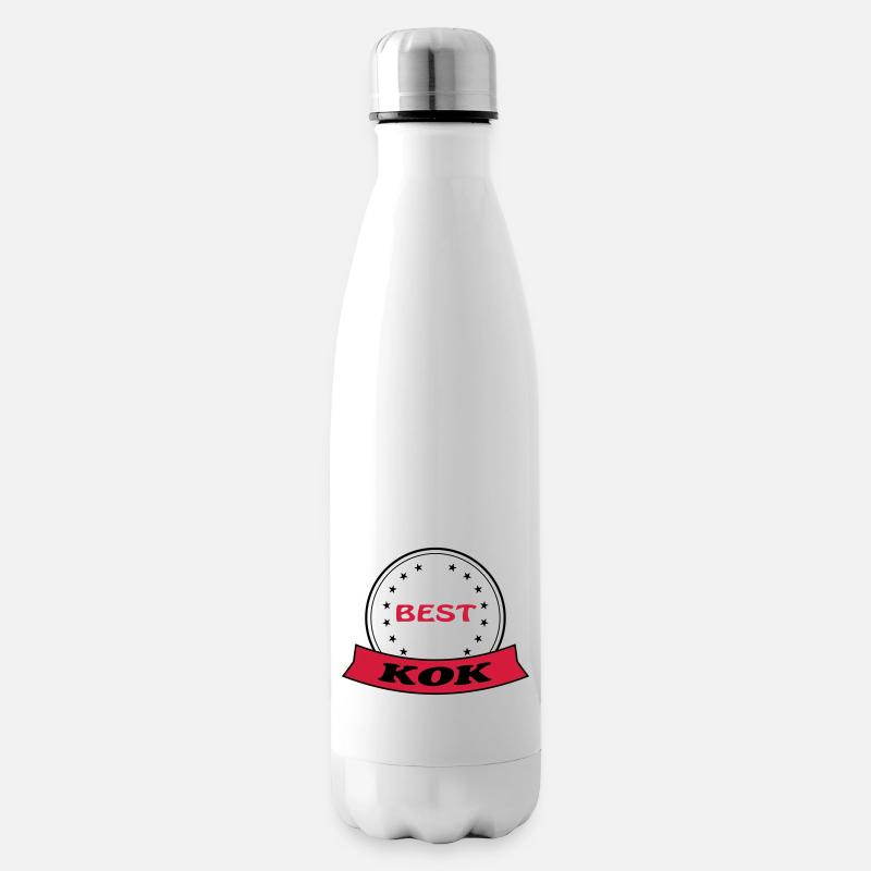 Best kok - Isolierflasche - Weiß